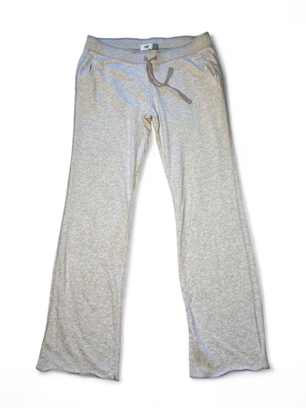 Old Navy light gray sweatpants with drawstring waist and pockets, size M🫧